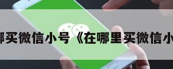 在哪买微信小号《在哪里买微信小号》